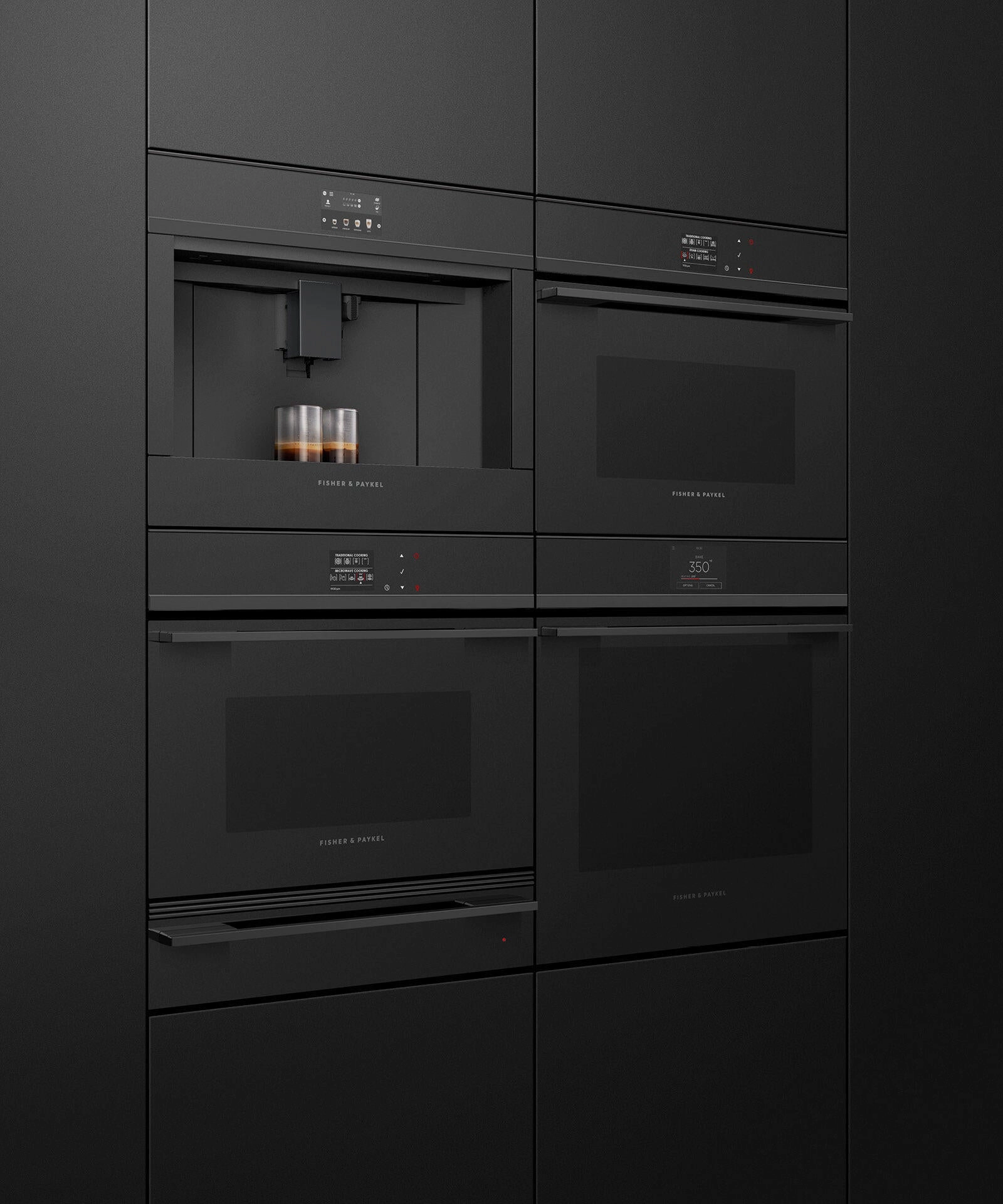 Fisher & Paykel OB24SDPTB1 Oven, 24", 16 Function, Self-Cleaning