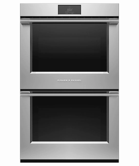 Fisher & Paykel OB30DPPTX1 Double Oven, 30", 8.2 Cu Ft, 17 Function, Self-Cleaning Wall Ovens oven with smart temperature control