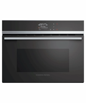 Fisher & Paykel OS24NDB1 Combination Steam Oven, 24", 9 Function Wall Ovens oven with smart temperature control