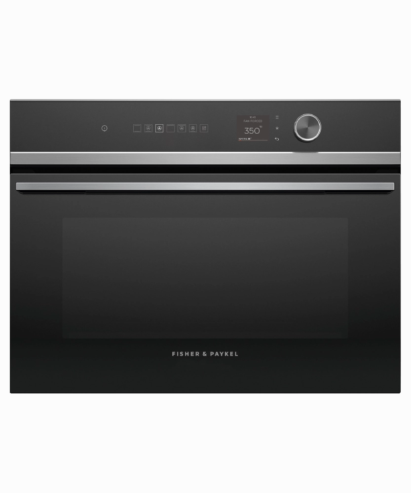 Fisher & Paykel OS24NDLX1 Combination Steam Oven, 24", 18 Function Wall Ovens convection wall oven with steam assist