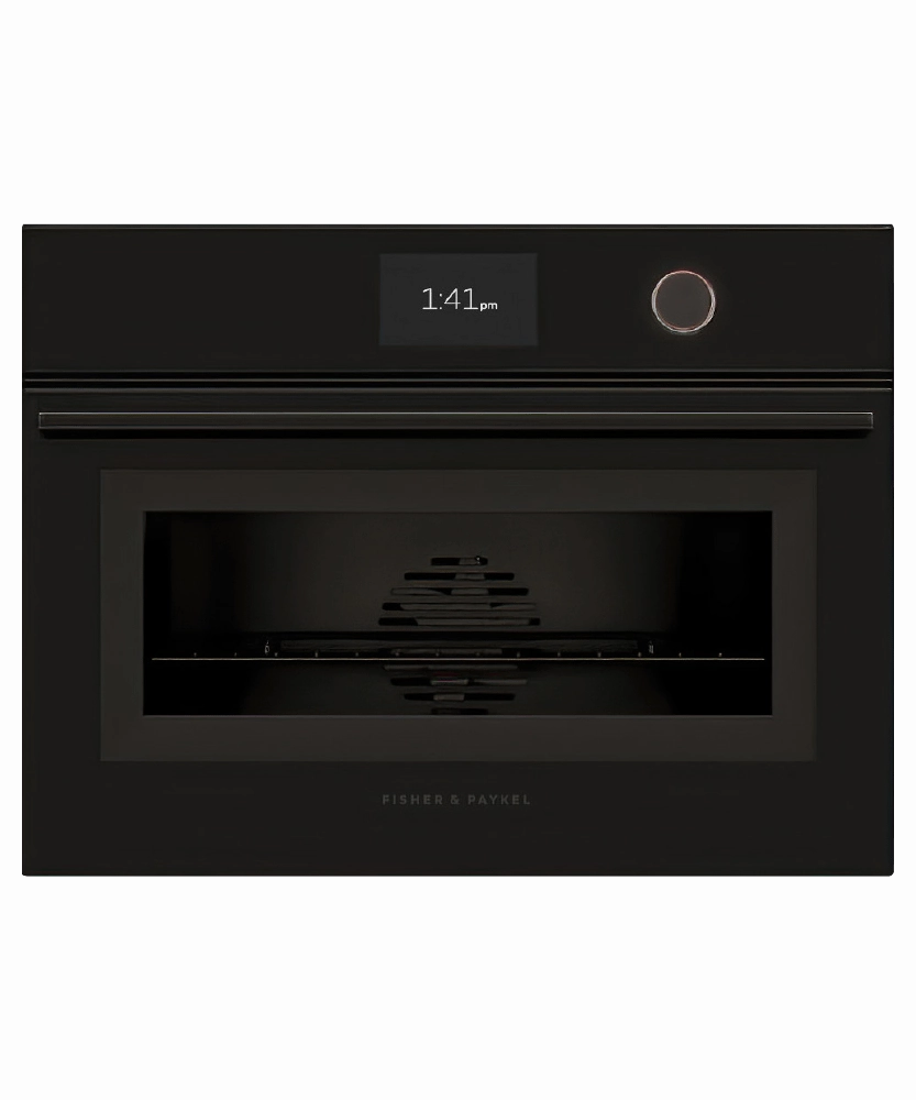 Fisher & Paykel OS24NMTDB1 Combination Steam Oven, 24", 23 Function Wall Ovens convection wall oven with steam assist
