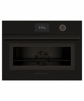 Fisher & Paykel OS24NMTDB1 Combination Steam Oven, 24", 23 Function Wall Ovens convection wall oven with steam assist