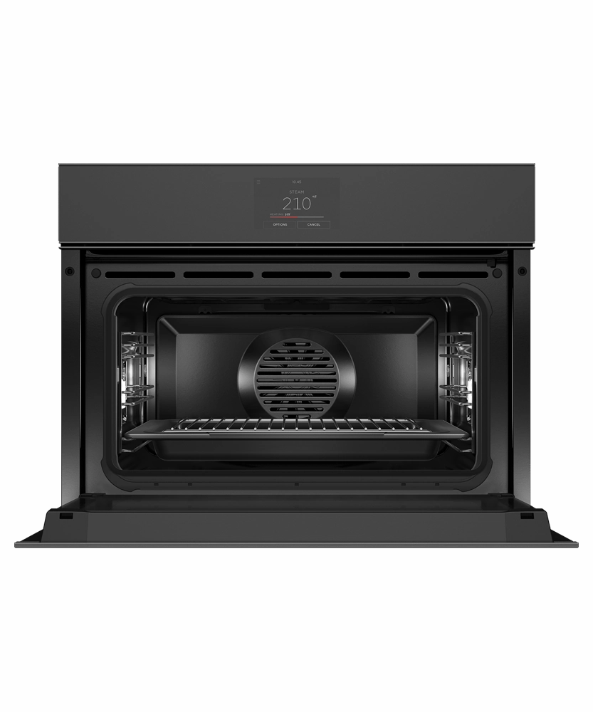 Fisher & Paykel OS24NMTNB1 Combination Steam Oven, 24", 23 Function