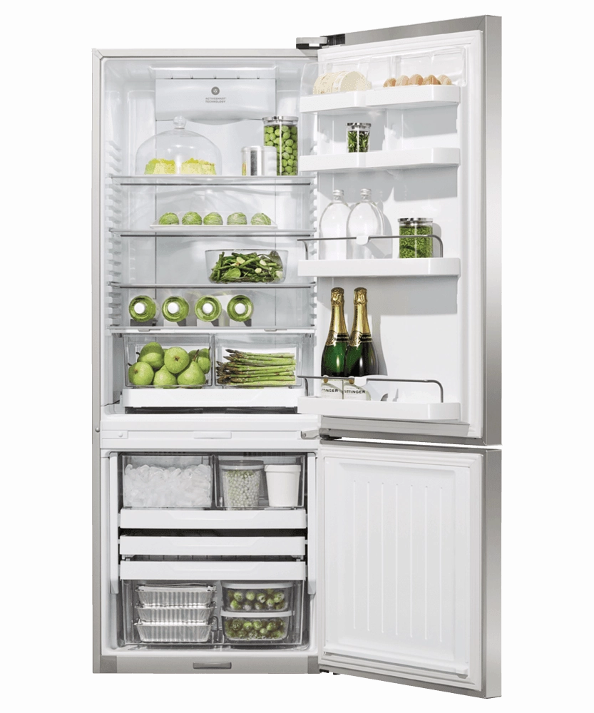 Fisher & Paykel RF135BDRJX4 Freestanding Refrigerator Freezer, 25", 13.5 Cu Ft, Ice