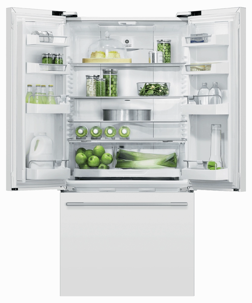 Fisher & Paykel RF170ADW5N Freestanding French Door Refrigerator Freezer, 32", 17 Cu Ft Freestanding Refrigerators freestanding fridge freezer combo