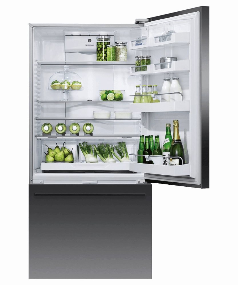 Fisher & Paykel RF170WDRUB5 Freestanding Refrigerator Freezer, 32", 17.1 Cu Ft, Ice & Water