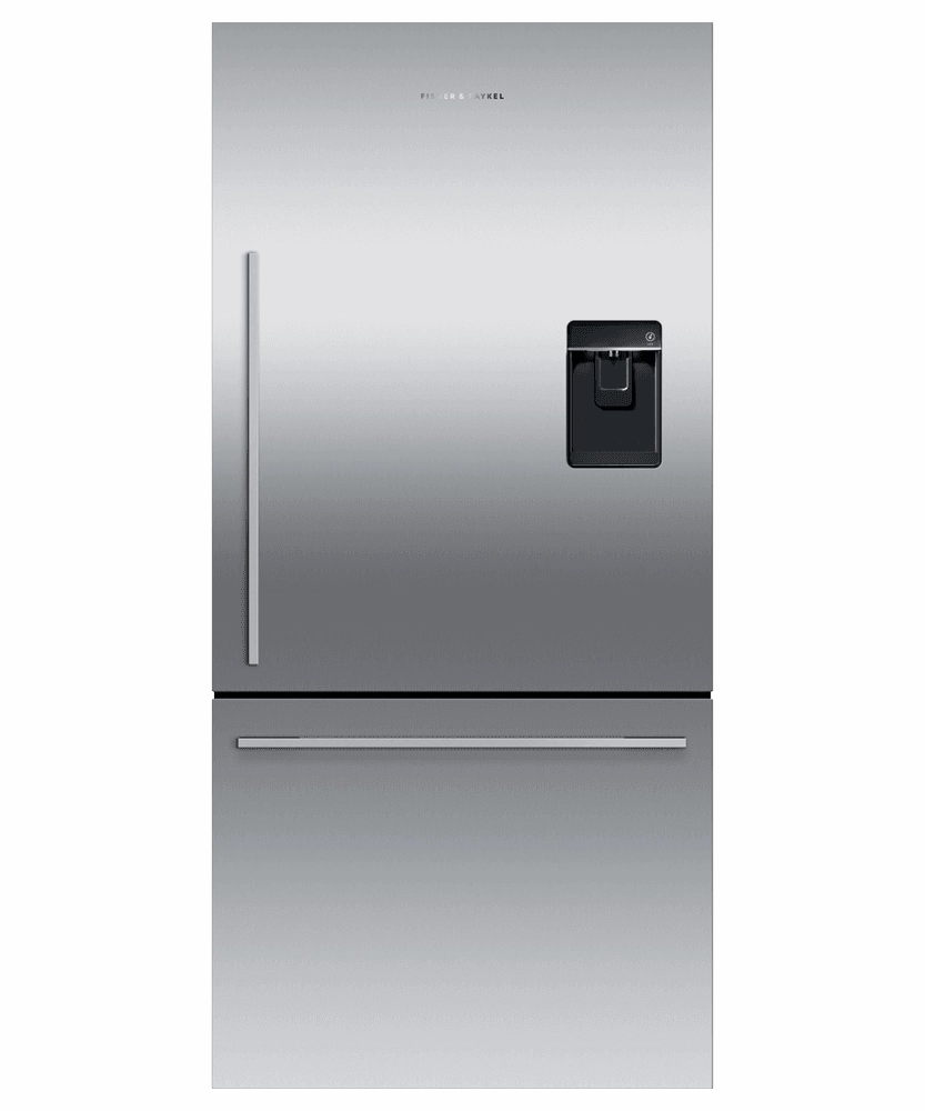 Fisher & Paykel RF170WDRUX5N Freestanding Refrigerator Freezer, 32", 17.1 Cu Ft, Ice & Water