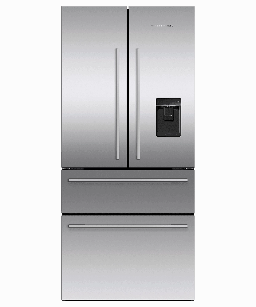 Fisher & Paykel RF172GDUX1 Freestanding French Door Refrigerator Freezer, 32", 16.9 Cu Ft, Ice & Water Freestanding Refrigerators freestanding fridge freezer combo