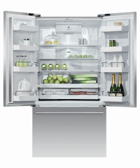 Fisher & Paykel RF201ADUSX5N Freestanding French Door Refrigerator Freezer, 36", 20.1 Cu Ft, Ice & Water Freestanding Refrigerators freestanding fridge freezer combo