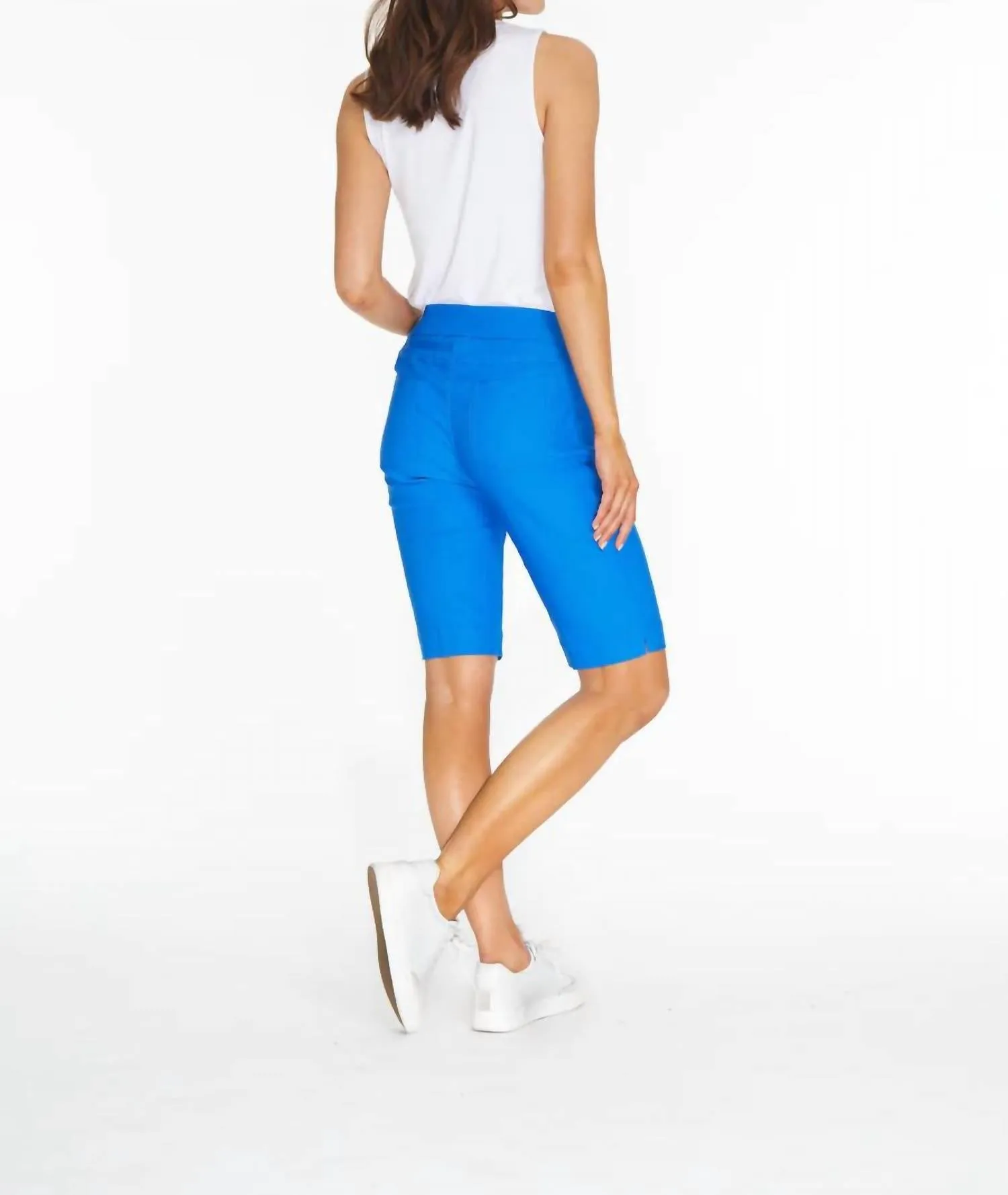 Focus On You Walking Shorts In Lagoon