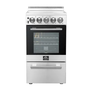 Forno FFSEL605220 Pallerano 20" Freestanding Electric Range Freestanding Ranges freestanding dual fuel range 30 inch