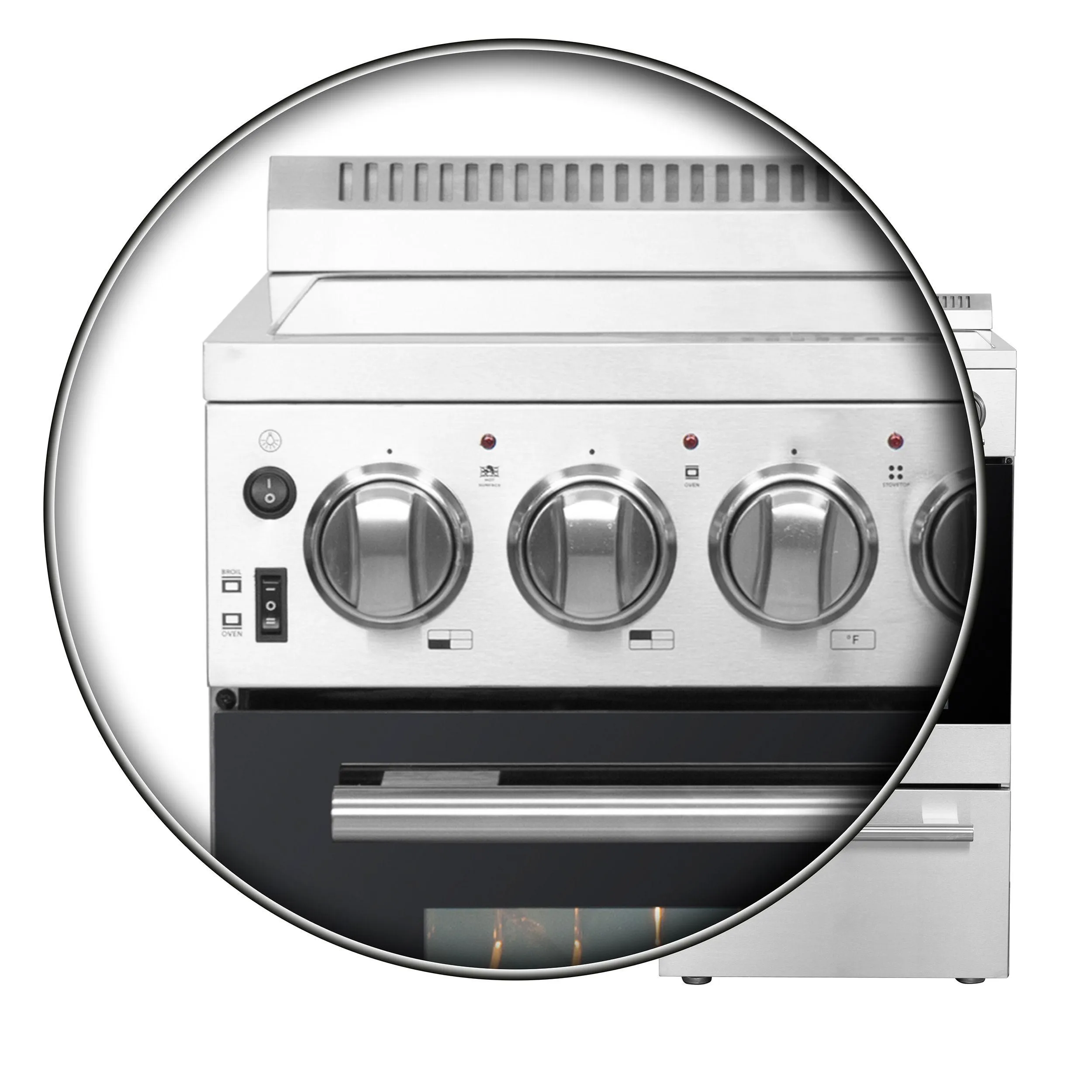 Forno FFSEL605220 Pallerano 20" Freestanding Electric Range