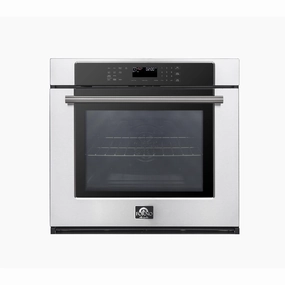 Forno FBOEL135830 Forno 30" Built-In Single Wall Oven Wall Ovens convection wall oven with steam assist