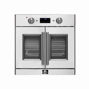 Forno FBOEL137130 Gallico 30-Inch Electric French Door Wall Oven Wall Ovens convection wall oven with steam assist
