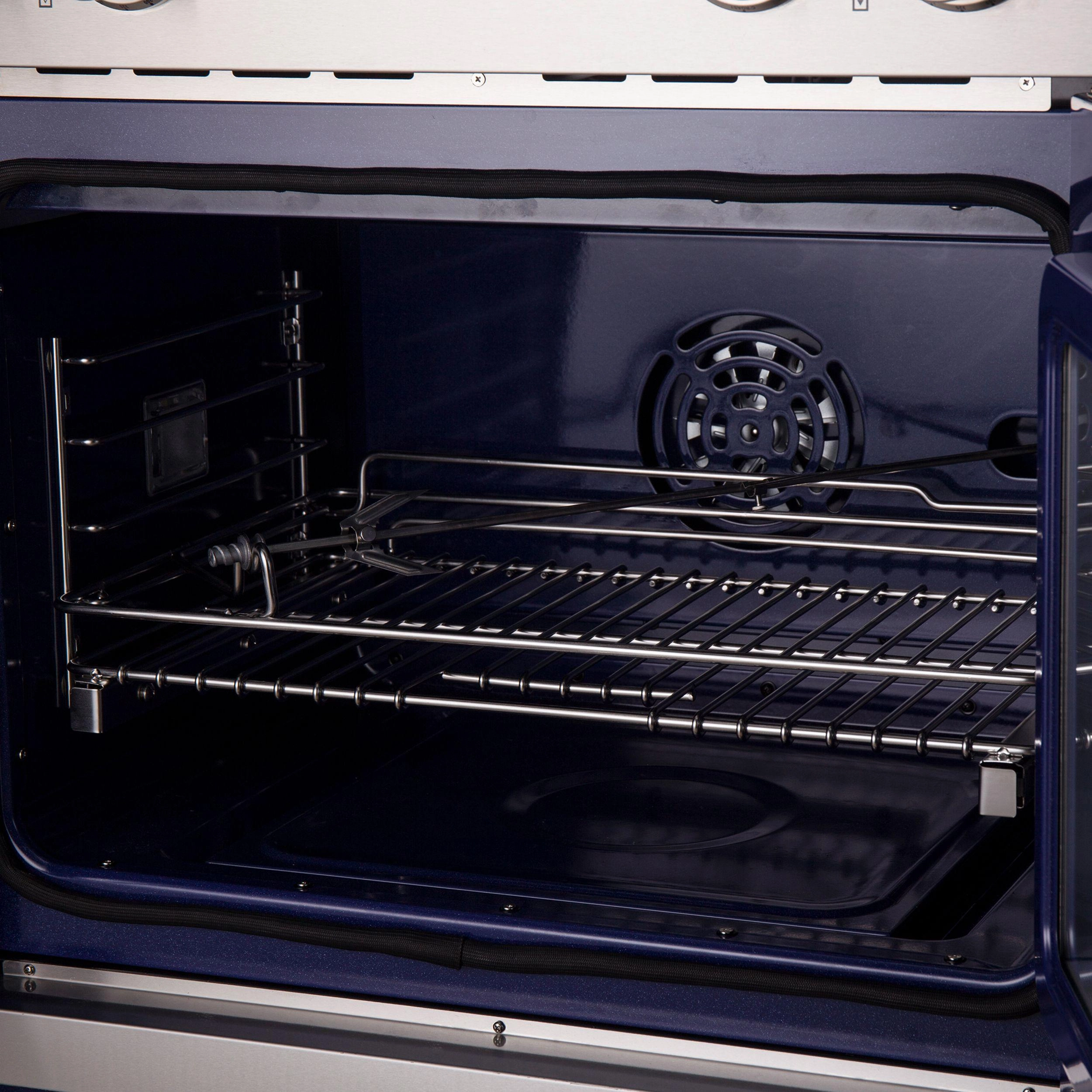 Forno FBOEL138830 Gallico 30-Inch Electric French Door Double Oven