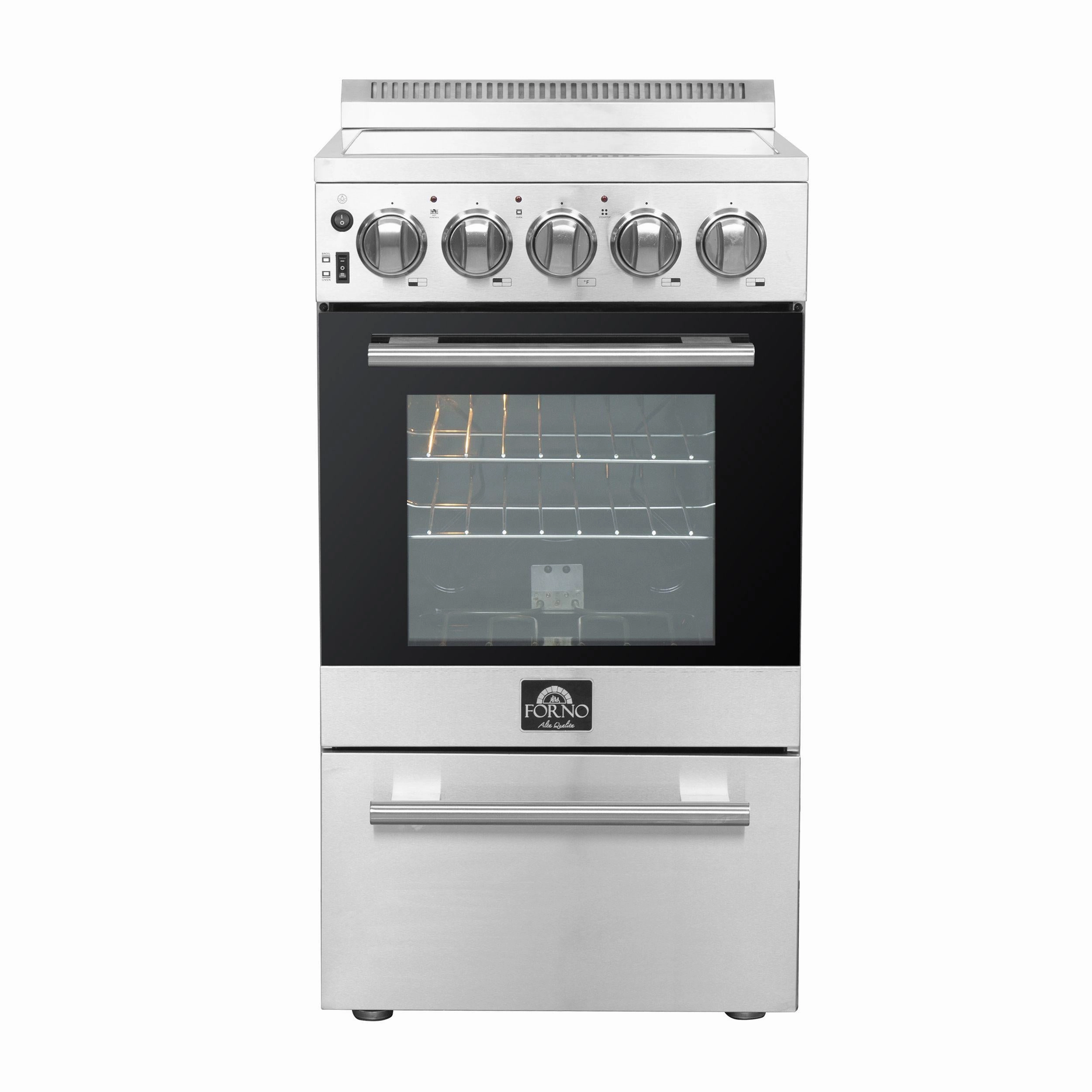 Forno FFSEL605220 Pallerano 20" Freestanding Electric Range Freestanding Ranges freestanding dual fuel range 30 inch