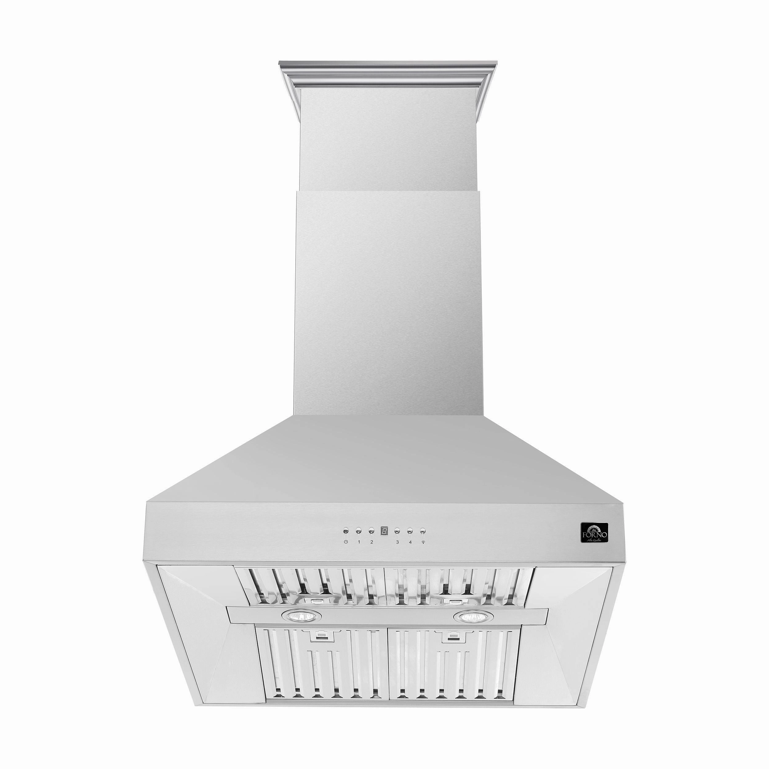 Forno FRHWM509436 Orvieto 36'' Wall Mount Range Hood Ventilation Range Hoods high suction kitchen exhaust hood