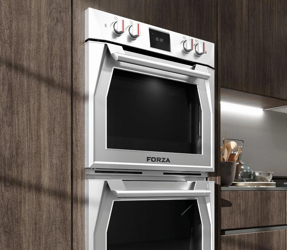 Forzacucina FODP30S 30 Inch Double Dual Convection Electric Wall Oven
