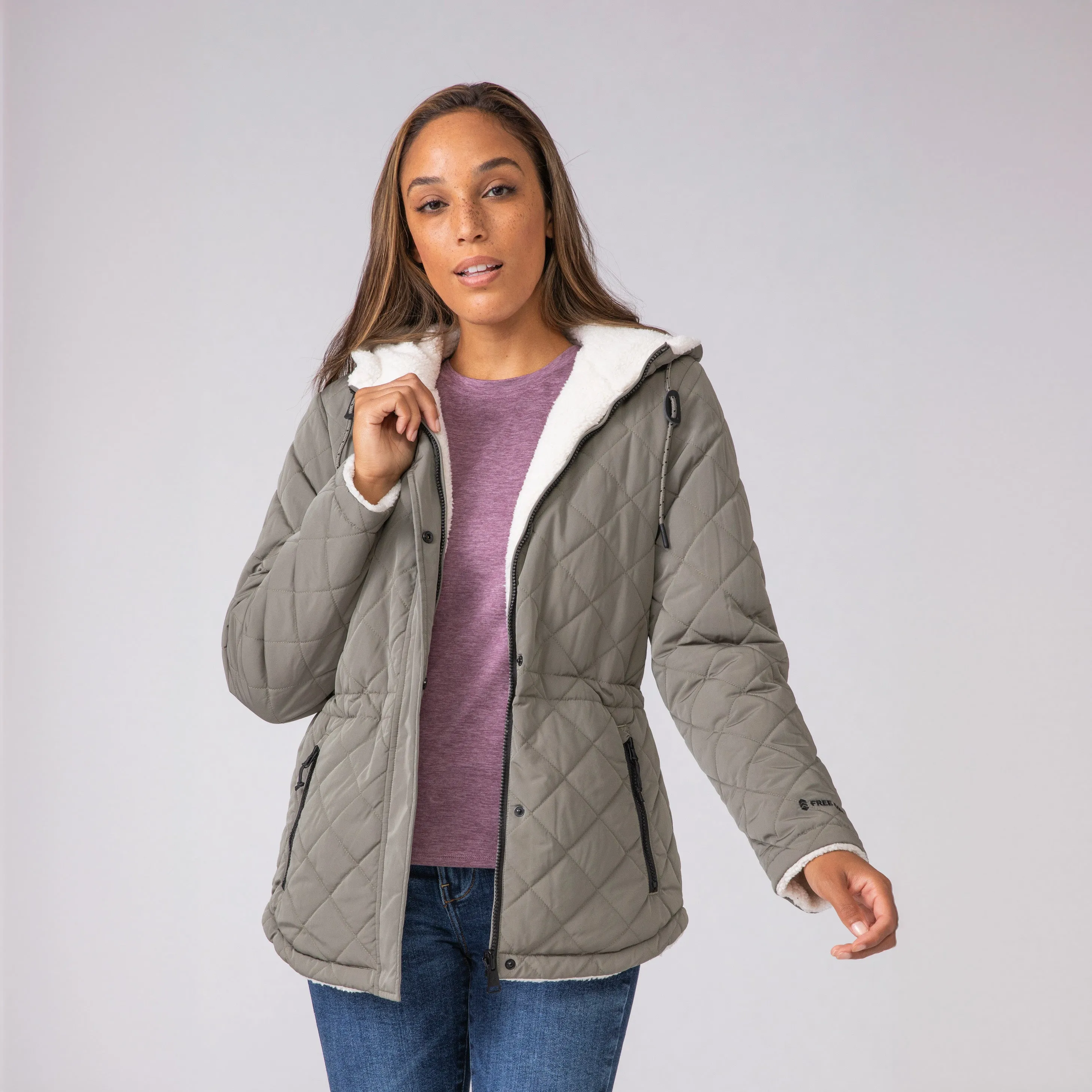Free Country Women's Switch It Up Cloud Lite Reversible Jacket