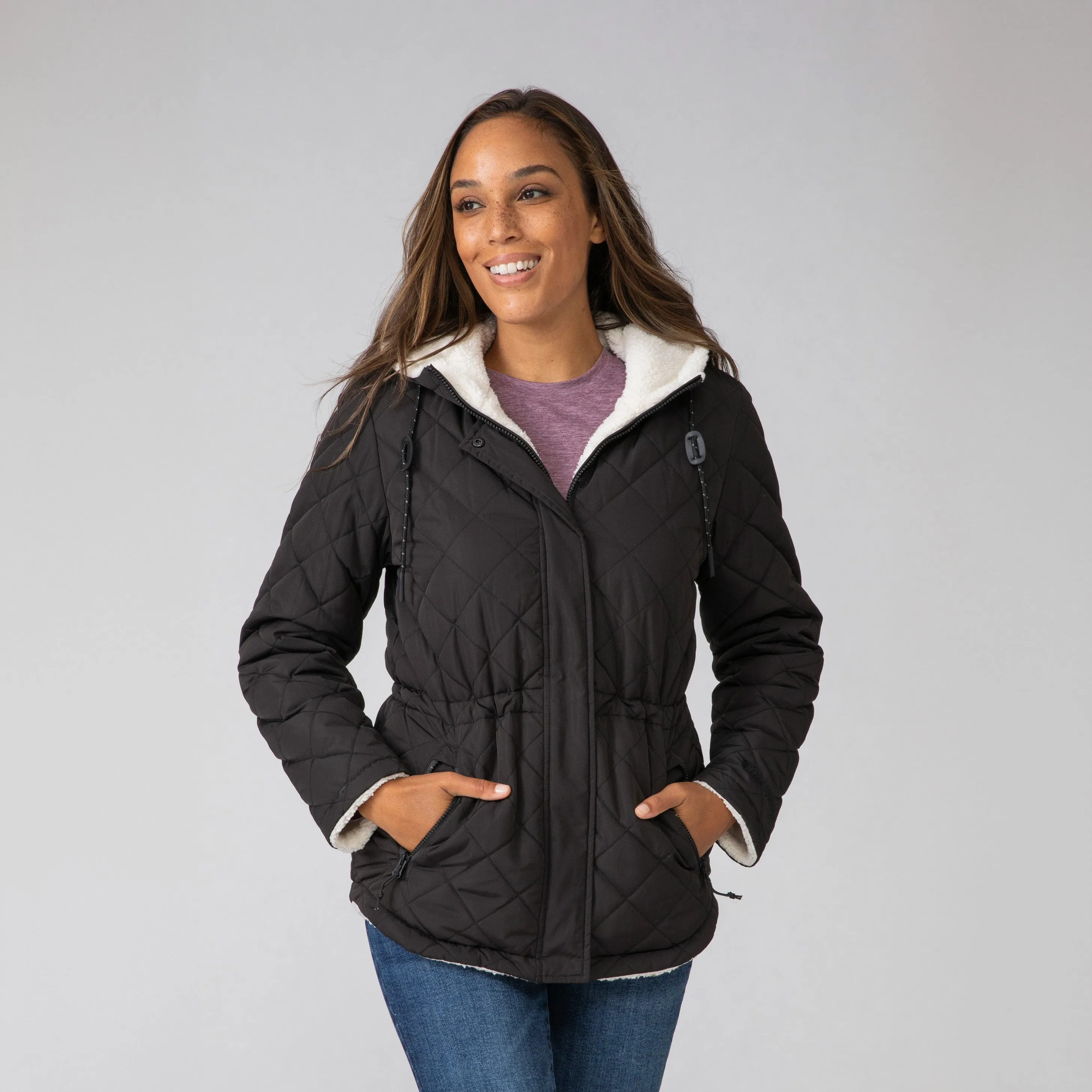 Free Country Women's Switch It Up Cloud Lite Reversible Jacket