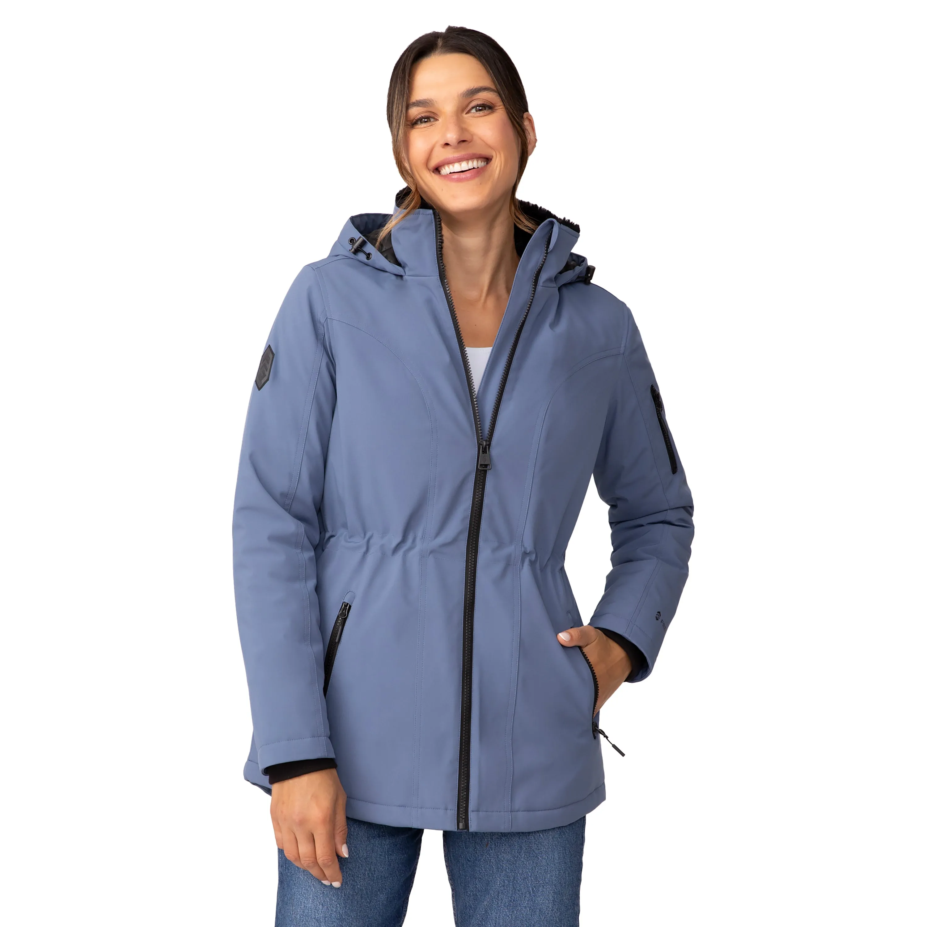 Free Country Women's Thermo Super Softshell Zip Up Jacket
