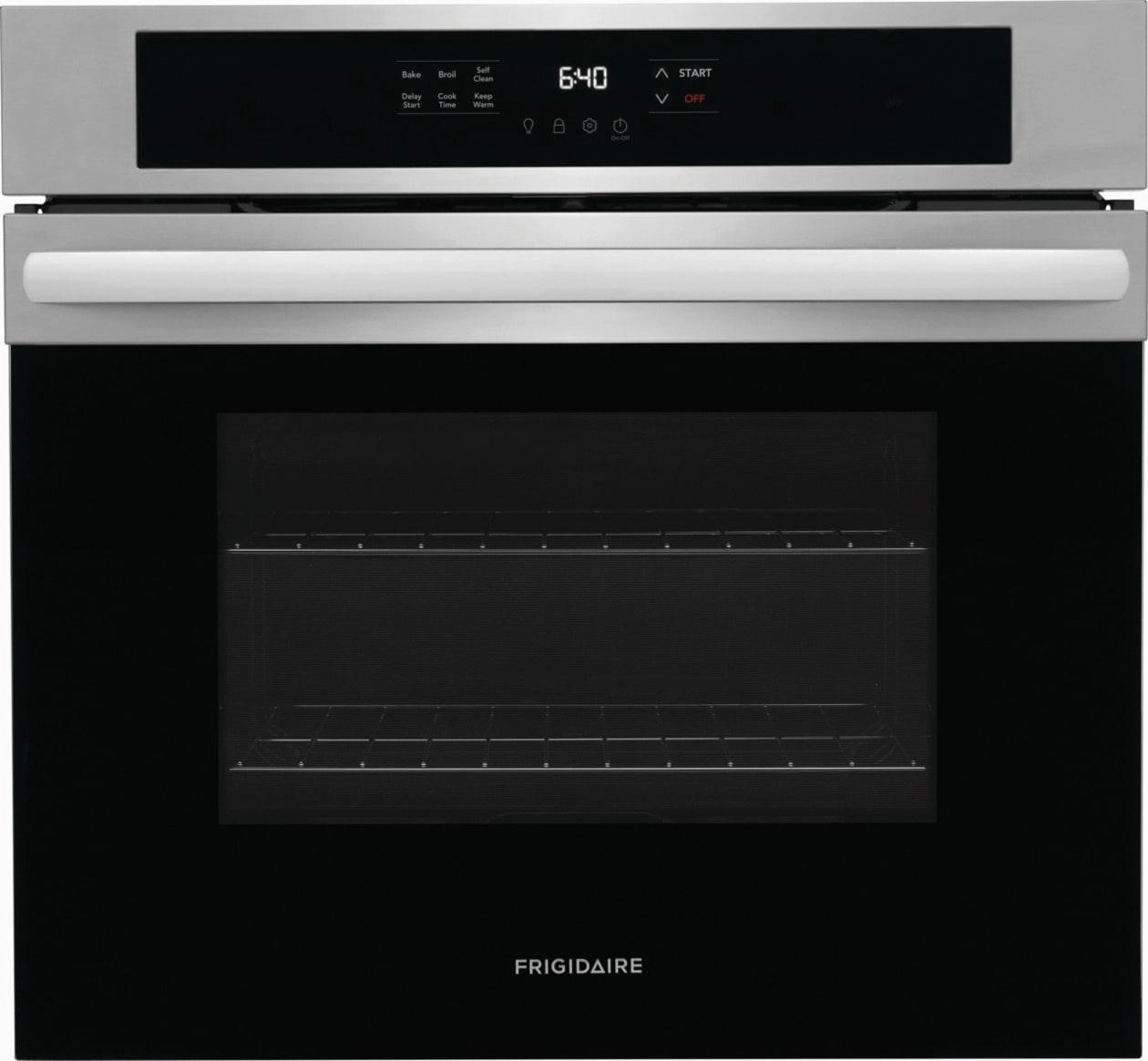 Frigidaire FCWS3025AS 30" Single Electric Wall Oven Wall Ovens convection wall oven with steam assist