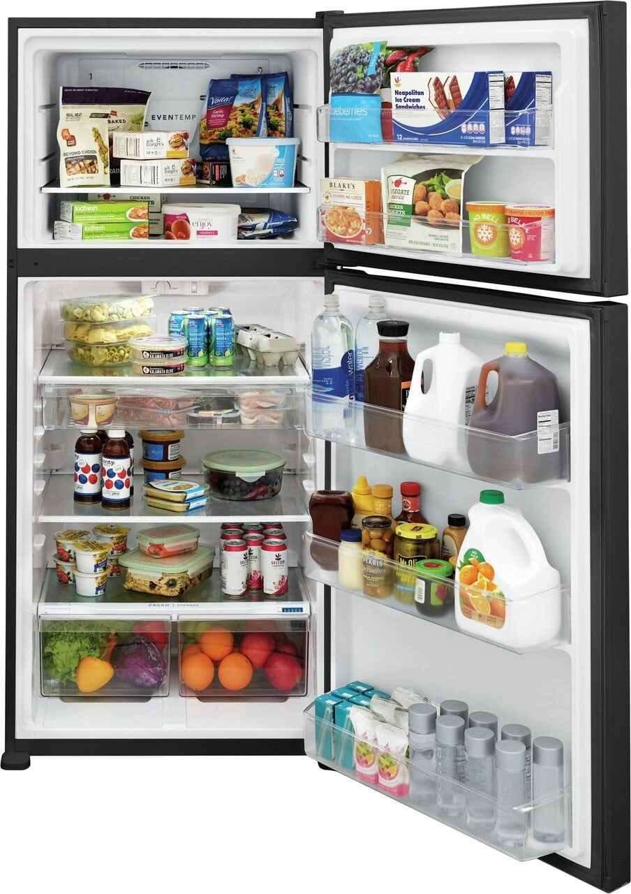 Frigidaire FFHT2045VB Frigidaire 20.0 Cu. Ft. Top Freezer Refrigerator