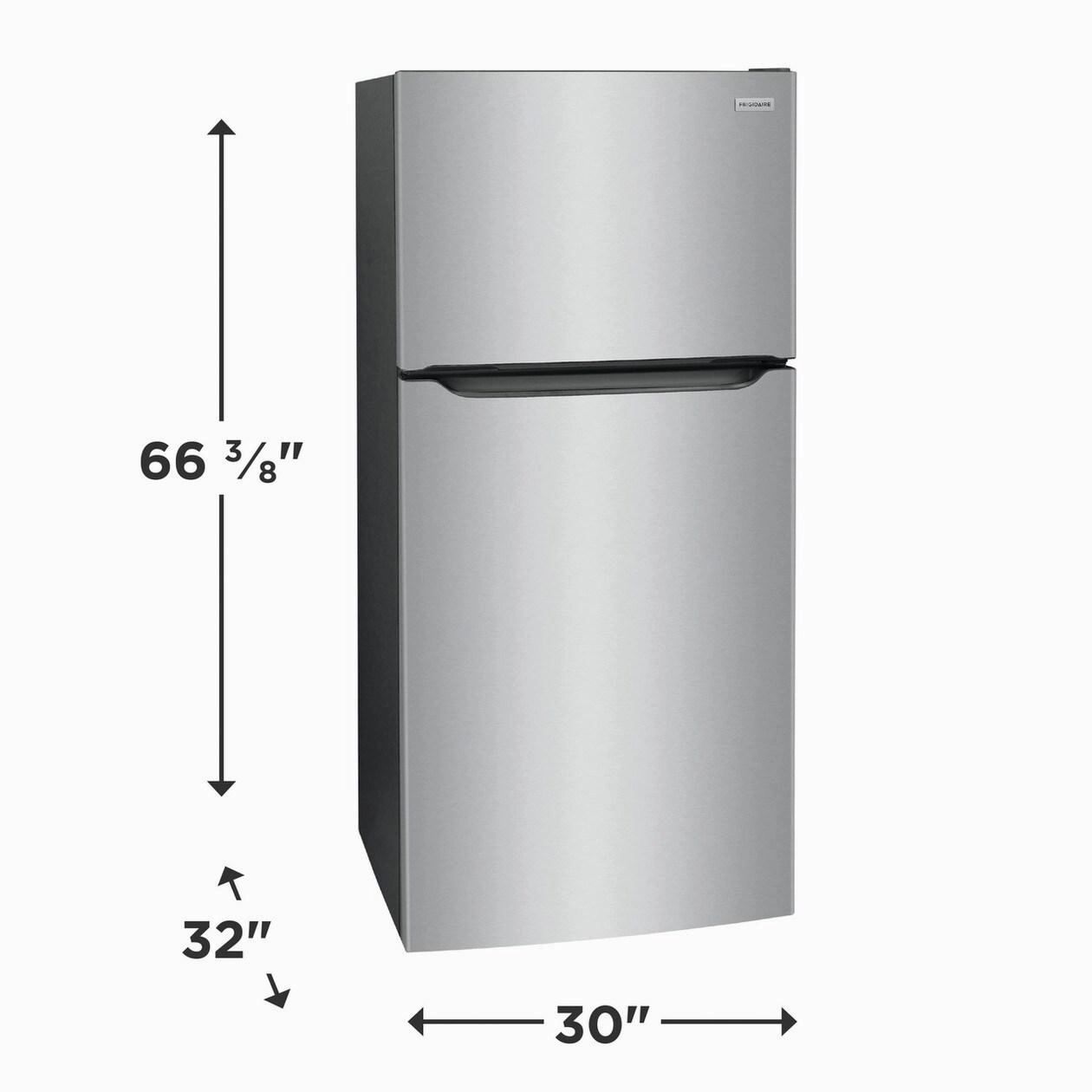 Frigidaire FFHT2045XS 20 Cu. Ft. Garage Ready Top Freezer Refrigerator