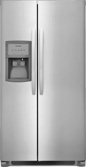 Frigidaire FFHX2325TS Frigidaire 22.1 Cu. Ft. Side-By-Side Refrigerator Freestanding Refrigerators freestanding fridge freezer combo