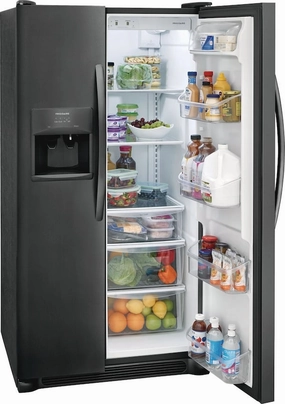 Frigidaire FFSS2315TD Frigidaire 22.1 Cu. Ft. Side-By-Side Refrigerator Freestanding Refrigerators freestanding fridge freezer combo