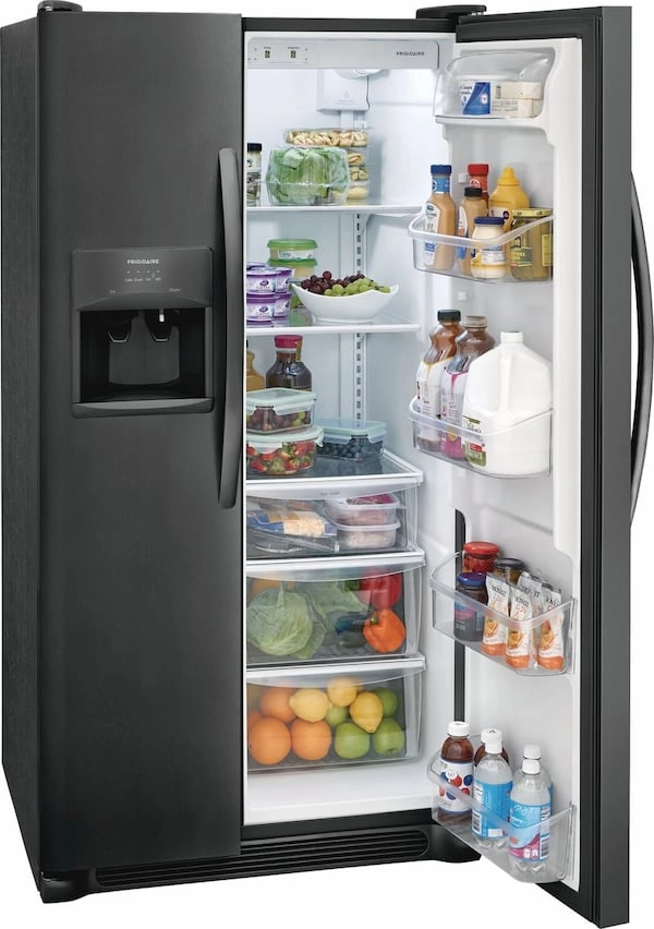 Frigidaire FFSS2315TD Frigidaire 22.1 Cu. Ft. Side-By-Side Refrigerator Freestanding Refrigerators freestanding fridge freezer combo