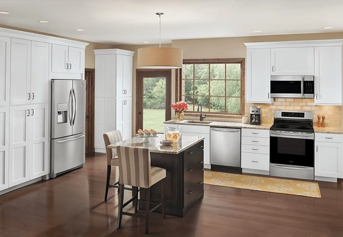 Frigidaire FGHD2368TF Frigidaire Gallery 21.7 Cu. Ft. Counter-Depth French Door Refrigerator