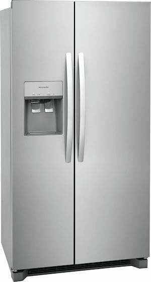 Frigidaire FRSC2333AS Frigidaire 22.3 Cu. Ft. 36'' Counter Depth Side By Side Refrigerator Freestanding Refrigerators freestanding fridge freezer combo