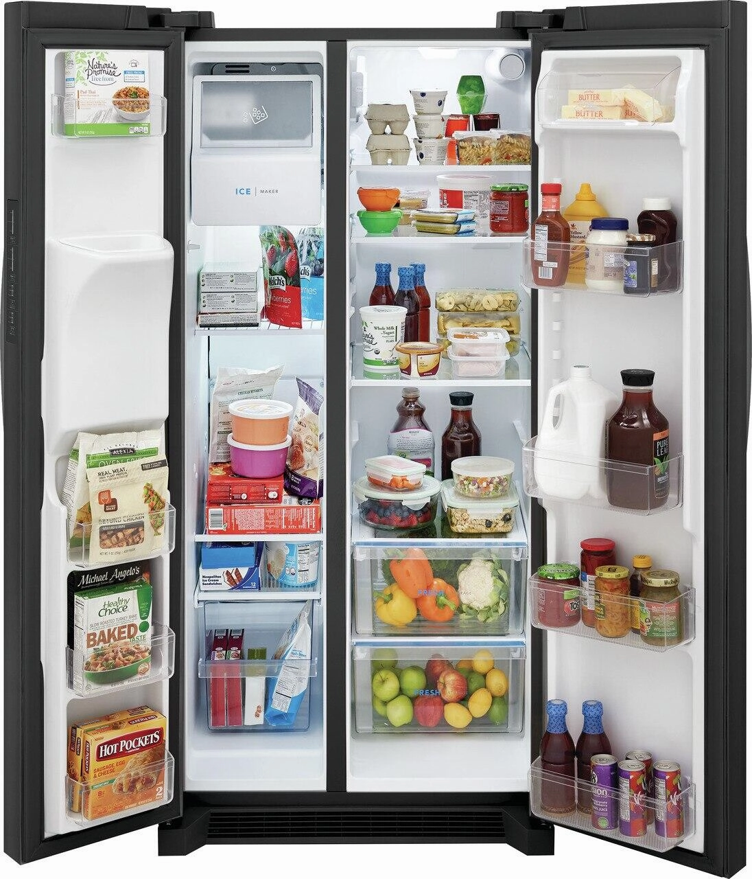 Frigidaire FRSS2323AD Frigidaire 22.3 Cu. Ft. 33'' Standard Depth Side By Side Refrigerator