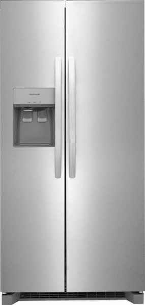 Frigidaire FRSS2323AS Frigidaire 22.3 Cu. Ft. 33'' Standard Depth Side By Side Refrigerator Freestanding Refrigerators freestanding fridge freezer combo