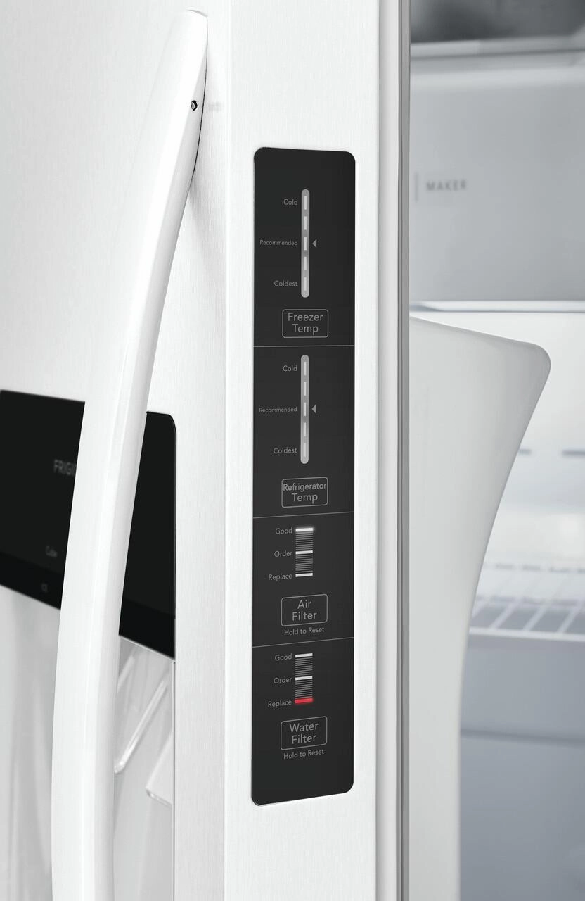 Frigidaire FRSS2323AW Frigidaire 22.3 Cu. Ft. 33'' Standard Depth Side By Side Refrigerator