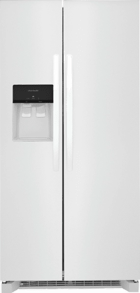 Frigidaire FRSS2323AW Frigidaire 22.3 Cu. Ft. 33'' Standard Depth Side By Side Refrigerator Freestanding Refrigerators freestanding fridge freezer combo