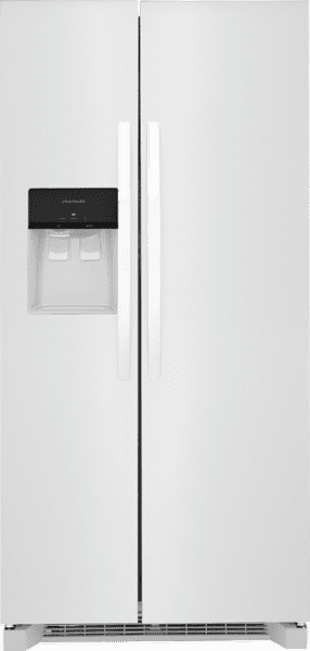 Frigidaire FRSS2323AW Frigidaire 22.3 Cu. Ft. 33'' Standard Depth Side By Side Refrigerator Freestanding Refrigerators freestanding fridge freezer combo