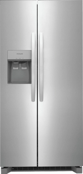 Frigidaire FRSS2333AS Frigidaire 22.3 Cu. Ft. 33'' Standard Depth Side By Side Refrigerator Freestanding Refrigerators freestanding fridge freezer combo