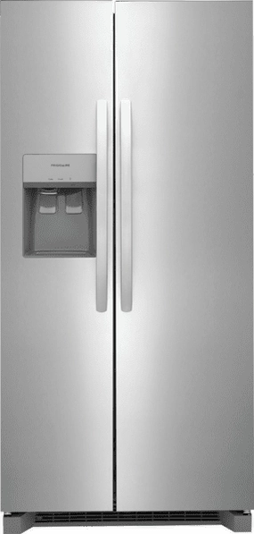 Frigidaire FRSS2333AS Frigidaire 22.3 Cu. Ft. 33'' Standard Depth Side By Side Refrigerator Freestanding Refrigerators freestanding fridge freezer combo