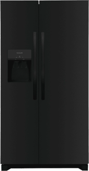 Frigidaire FRSS2623AB Frigidaire 25.6 Cu. Ft. 36'' Standard Depth Side By Side Refrigerator Freestanding Refrigerators freestanding fridge freezer combo