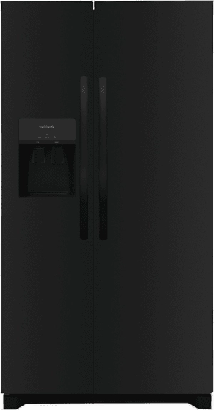 Frigidaire FRSS2623AB Frigidaire 25.6 Cu. Ft. 36'' Standard Depth Side By Side Refrigerator Freestanding Refrigerators freestanding fridge freezer combo