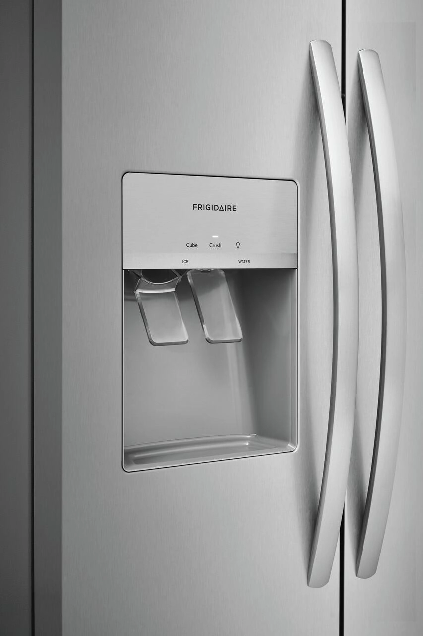 Frigidaire FRSS2633AS Frigidaire 25.6 Cu. Ft. 36'' Standard Depth Side By Side Refrigerator
