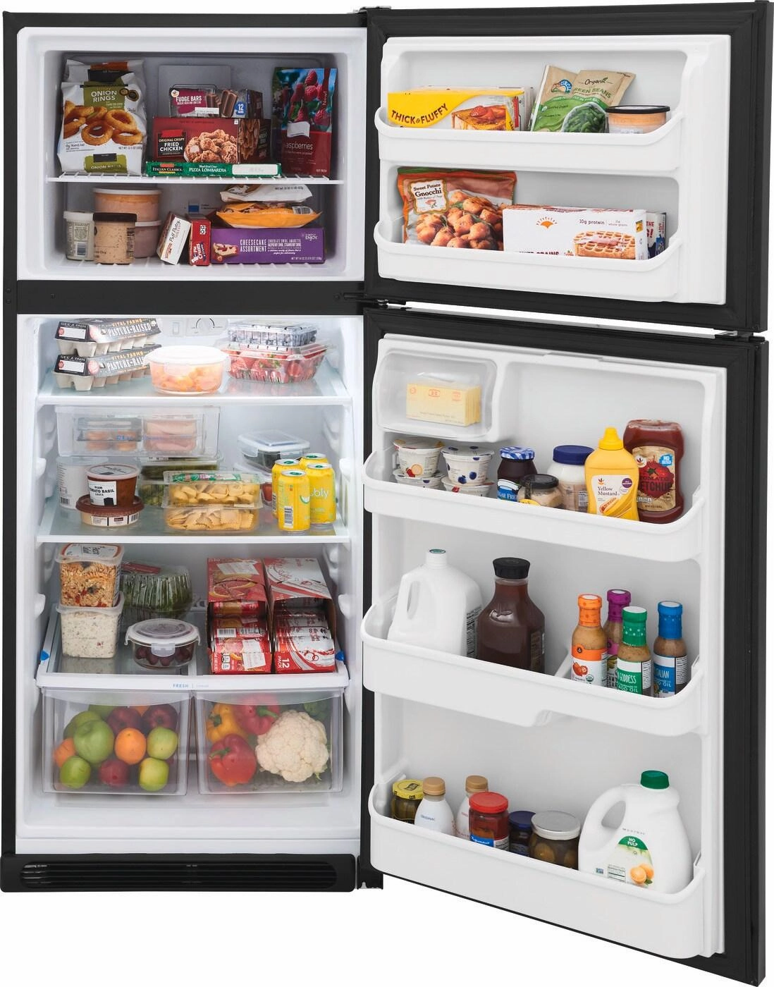 Frigidaire FRTD2021AB Frigidaire 20.5 Cu. Ft. Top Freezer Refrigerator
