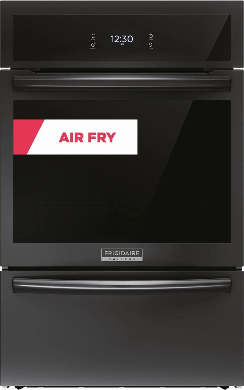 Frigidaire GCWG2438AB Frigidaire Gallery 24" Single Gas Wall Oven With Air Fry Wall Ovens convection wall oven with steam assist