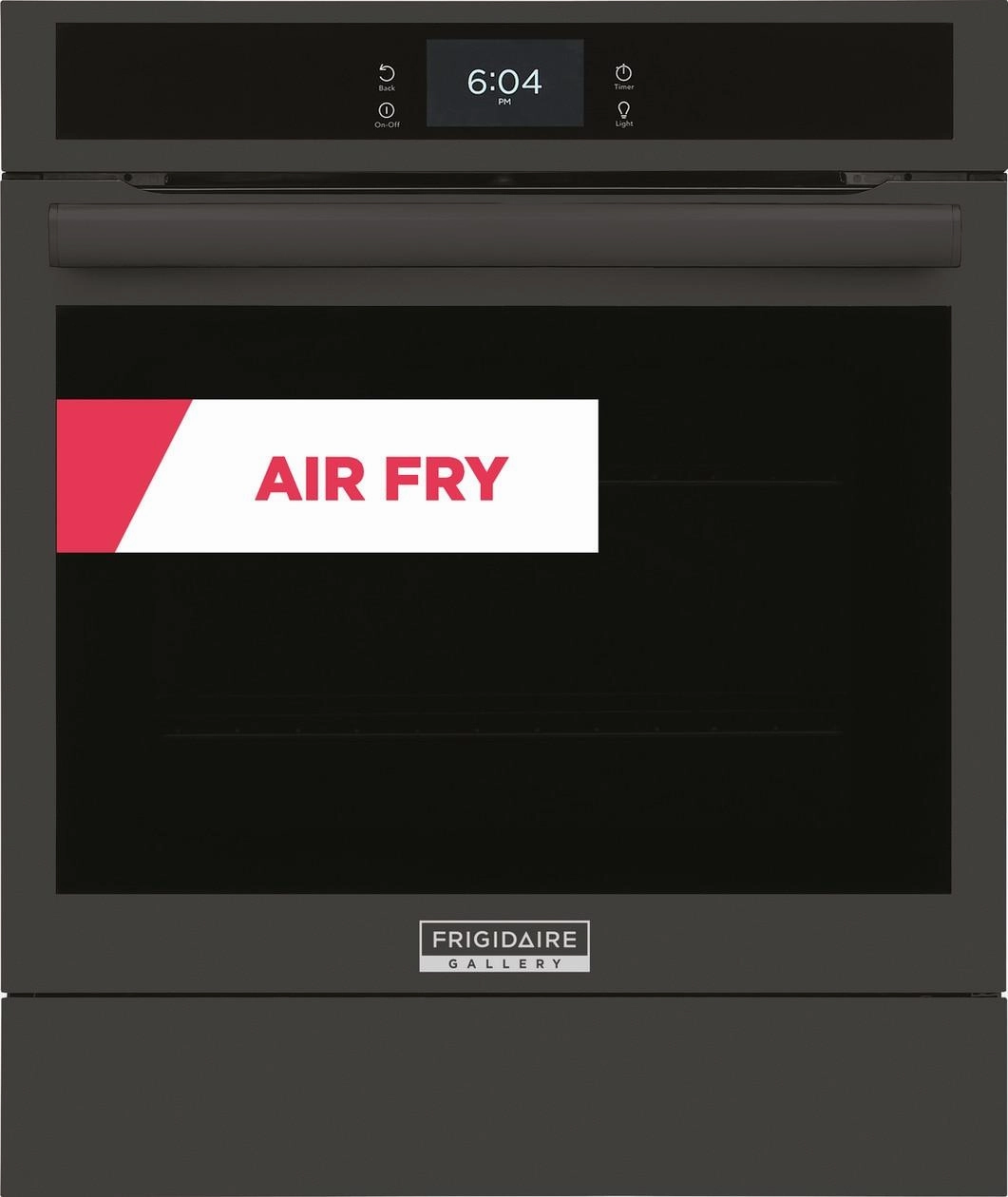Frigidaire GCWS2438AB Frigidaire Gallery 24" Single Electric Wall Oven With Air Fry Wall Ovens convection wall oven with steam assist