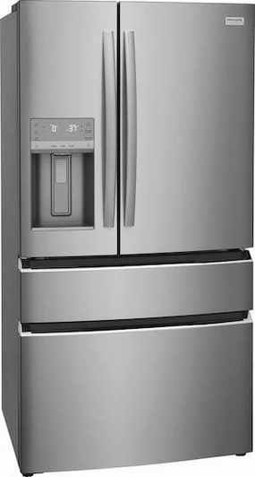 Frigidaire GRMC2273BF Frigidaire Gallery 21.5 Cu. Ft. Counter-Depth 4-Door French Door Refrigerator Freestanding Refrigerators freestanding fridge freezer combo