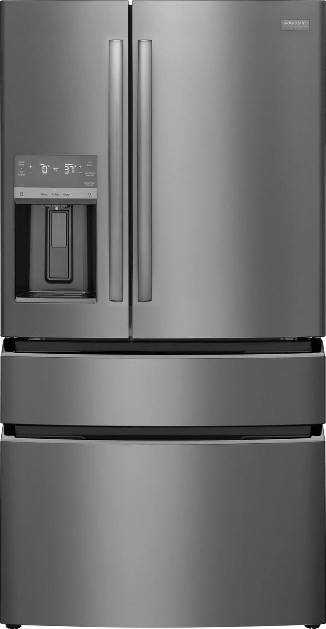 Frigidaire GRMC2273CD Frigidaire Gallery 21.5 Cu. Ft. Counter-Depth 4-Door French Door Refrigerator Freestanding Refrigerators freestanding fridge freezer combo