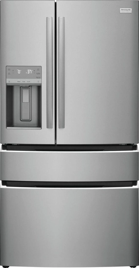 Frigidaire GRMC2273CF Frigidaire Gallery 21.5 Cu. Ft. Counter-Depth 4-Door French Door Refrigerator Freestanding Refrigerators freestanding fridge freezer combo
