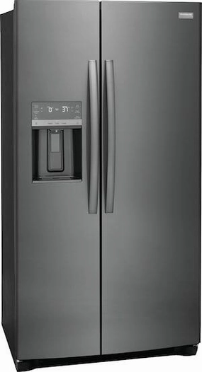 Frigidaire GRSS2652AD Frigidaire Gallery 25.6 Cu. Ft. 36'' Standard Depth Side By Side Refrigerator Freestanding Refrigerators freestanding fridge freezer combo